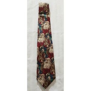 Robert Talbott Nordstrom Tie Mens One Size Silk Christmas Santa Holiday Novelty